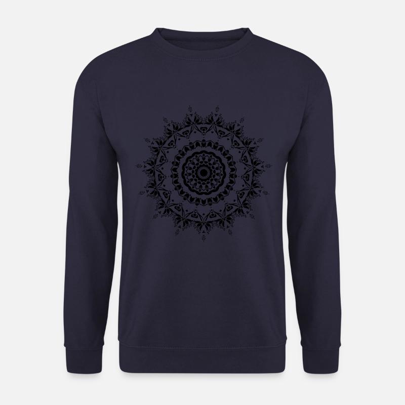 mandala - Unisex Pullover - Navy