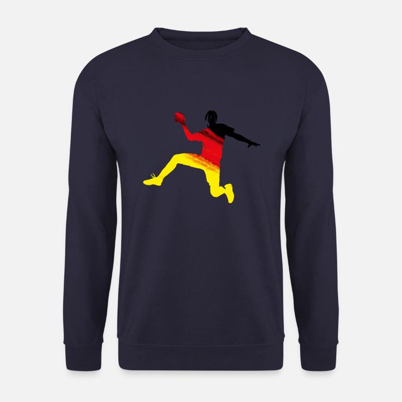 Cooles Deutschland Handballer Design Germany Go WM - Unisex Pullover - Navy