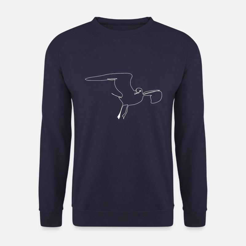 Weiße Möwe - Unisex Pullover - Navy