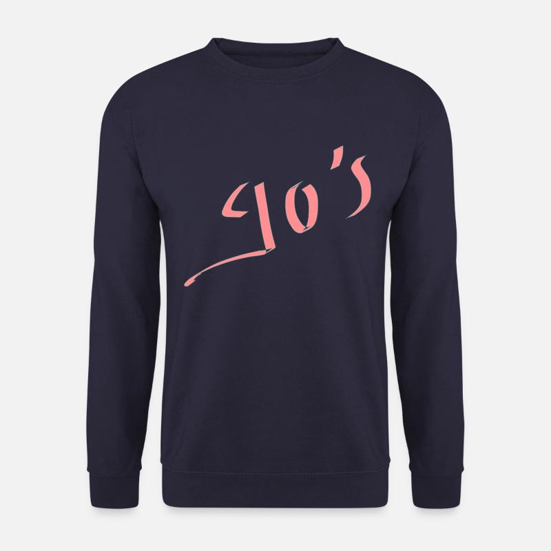 90er Jahre - Unisex Pullover - Navy