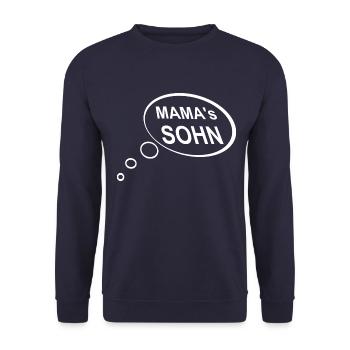 Mama Sohn - Unisex Pullover - Navy - Vorne - Alina (178cm) & Michal (187cm)
