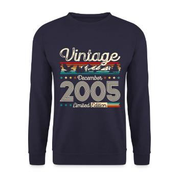 20e anniversaire Légende Décembre 2005 Volume 05 - Sweat-shirt Unisexe - marine - Devant - Alina (178cm) & Michal (187cm)