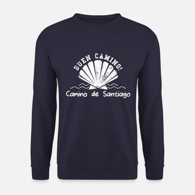 Camino De Santiago Geschenk - Unisex Pullover - Navy