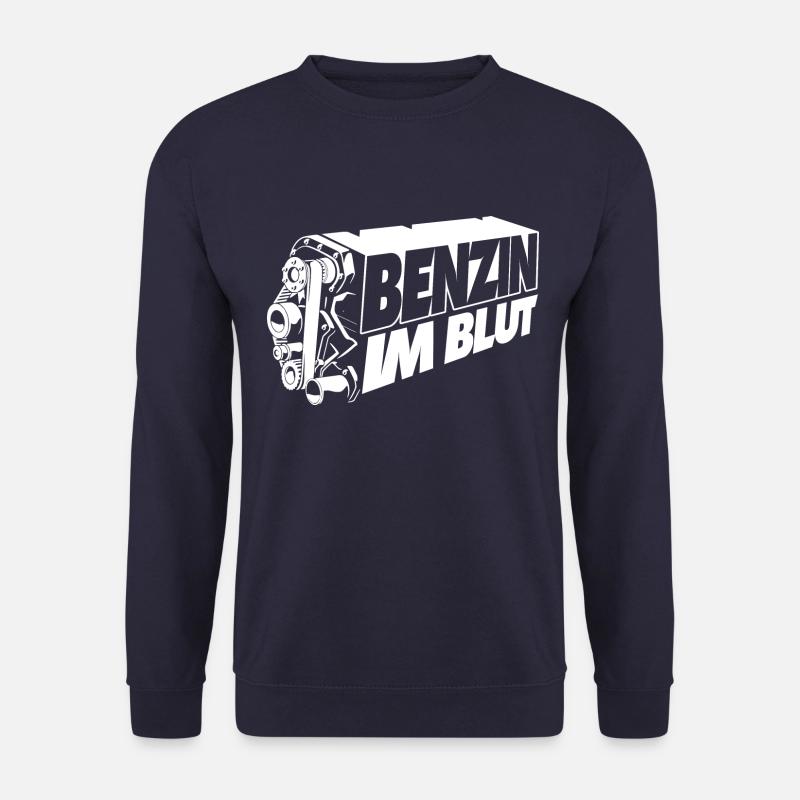 Benzin im Blut - Unisex Pullover - Navy