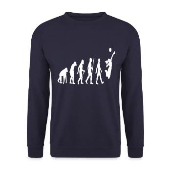 Evolution Volleyball - Unisex Pullover - Navy - Vorne - Alina (178cm) & Michal (187cm)