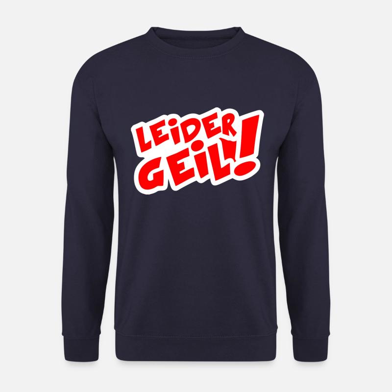 Leider geil - Unisex Pullover - Navy