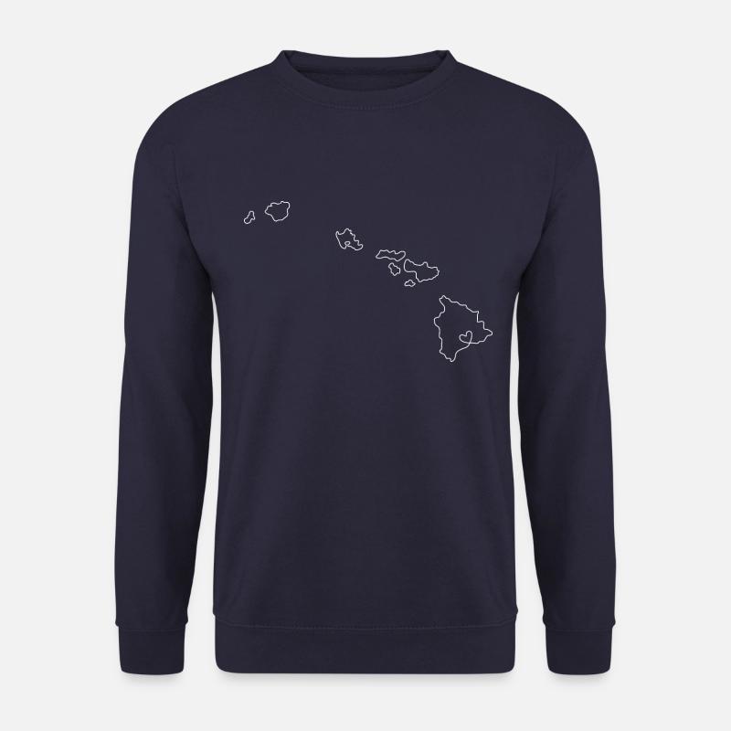 HAWAII Herz - Unisex Pullover - Navy