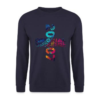 18th Birthday Year 2007 Vintage 2007 Original - Unisex Sweatshirt - navy - Front - Alina (178cm) & Michal (187cm)