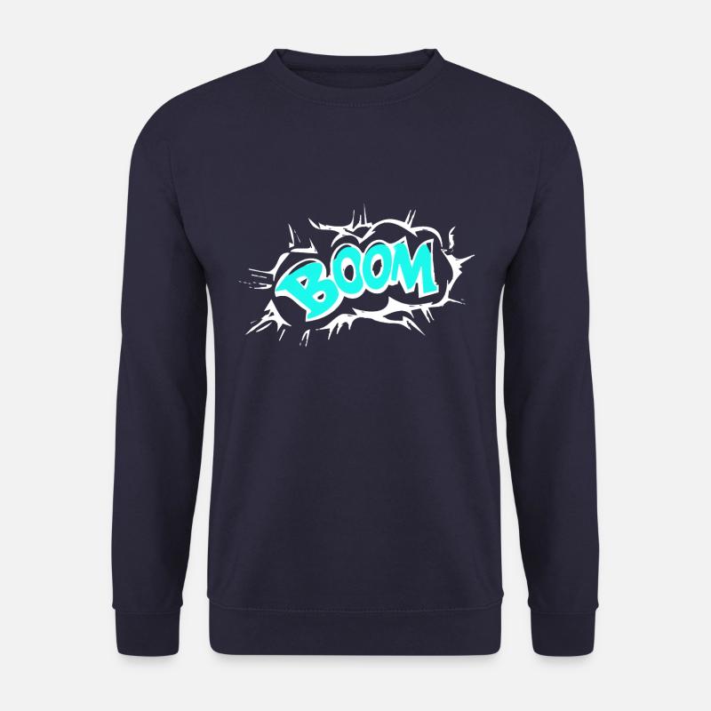 Comic BOOM - Unisex Pullover - Navy