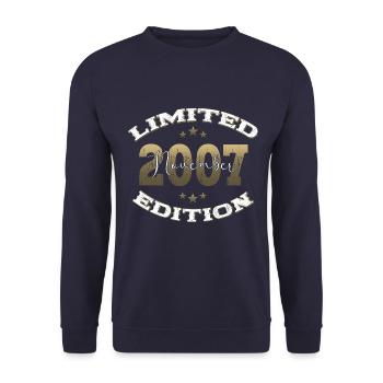 17th Birthday Legend November 2007 Volume 07 - Unisex Sweatshirt - navy - Front - Alina (178cm) & Michal (187cm)