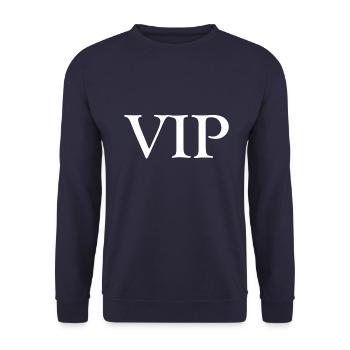 VIP - Sweat-shirt Unisexe - marine - Devant - Alina (178cm) & Michal (187cm)
