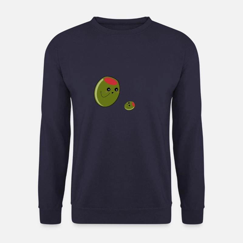 olive - Unisex Pullover - Navy