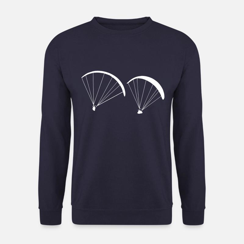 Paraglider Paragliding T-Shirt Gift - Unisex Sweatshirt - navy