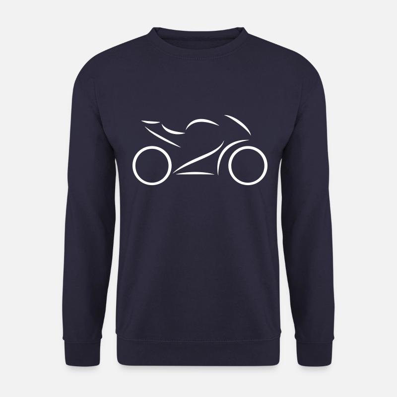 Motorrad - Superbike - Unisex Pullover - Navy
