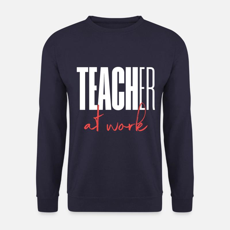Teacher at work - Unisex Pullover - Navy