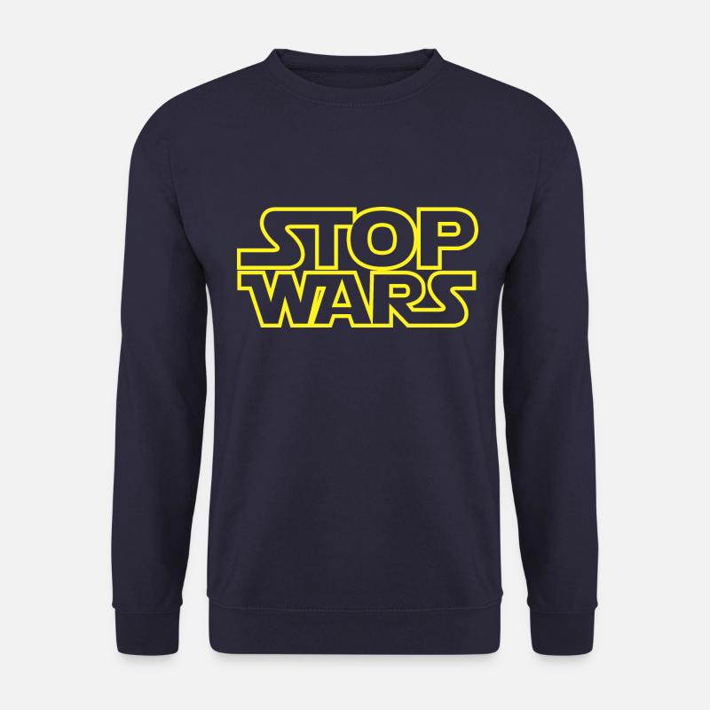 Stop wars - Unisex Pullover - Navy