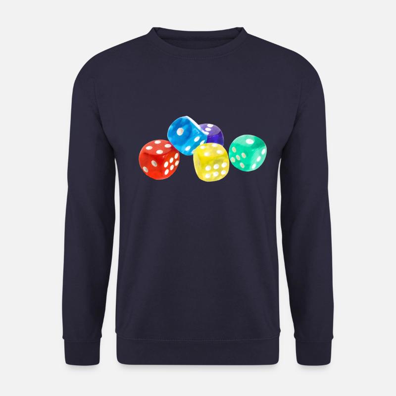 STELLA by Steffi bunte würfel - Unisex Pullover - Navy