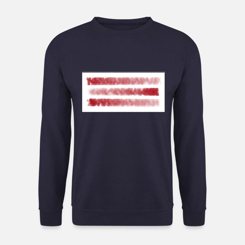 Steifen - Unisex Pullover - Navy