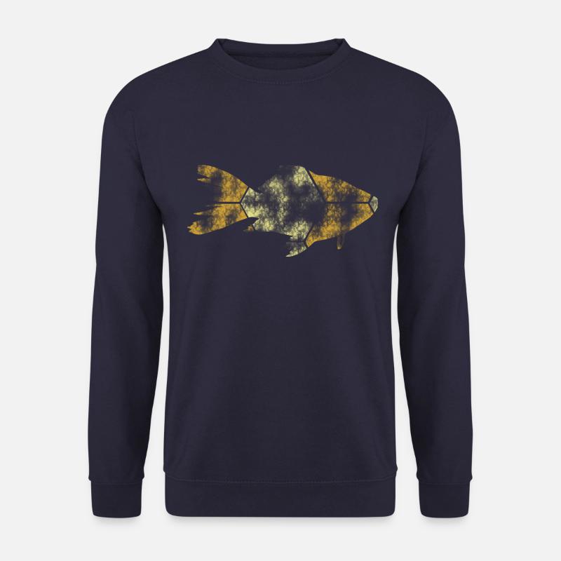 fish - Unisex Sweatshirt - navy