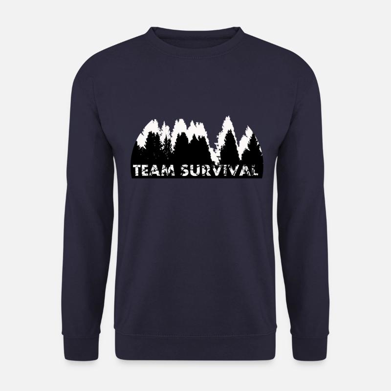 Team Survival - Unisex Pullover - Navy