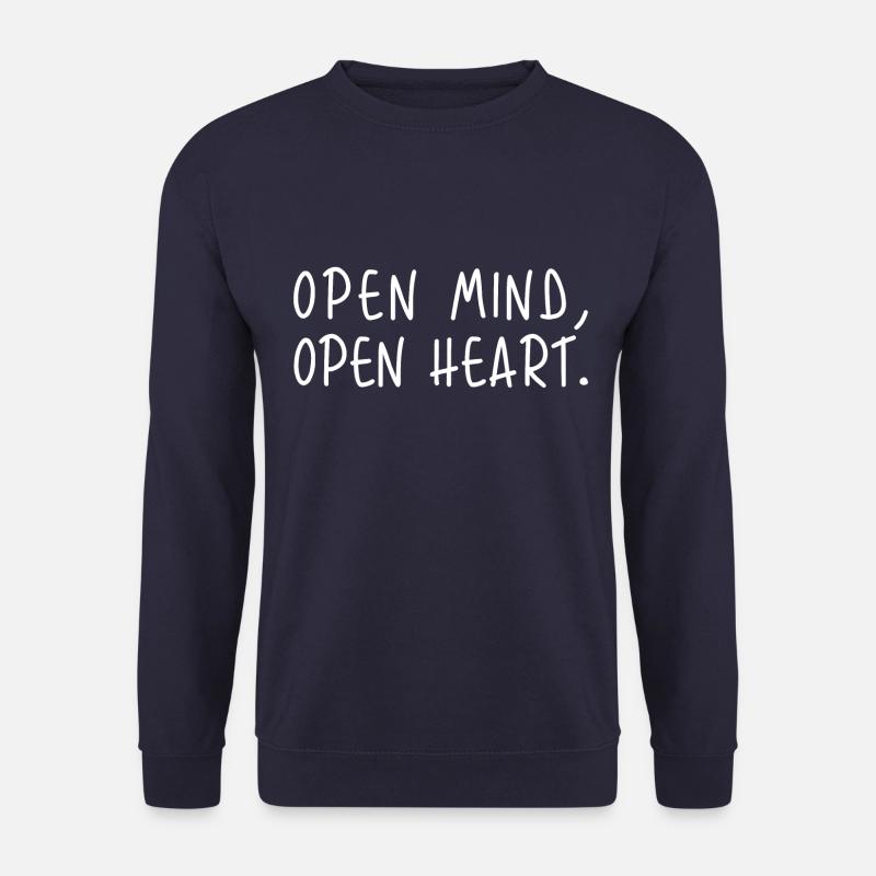 OPEN HEART - Unisex Pullover - Navy