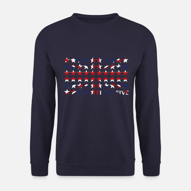 55 Rangers Stars Union Jack - Unisex Pullover - Navy