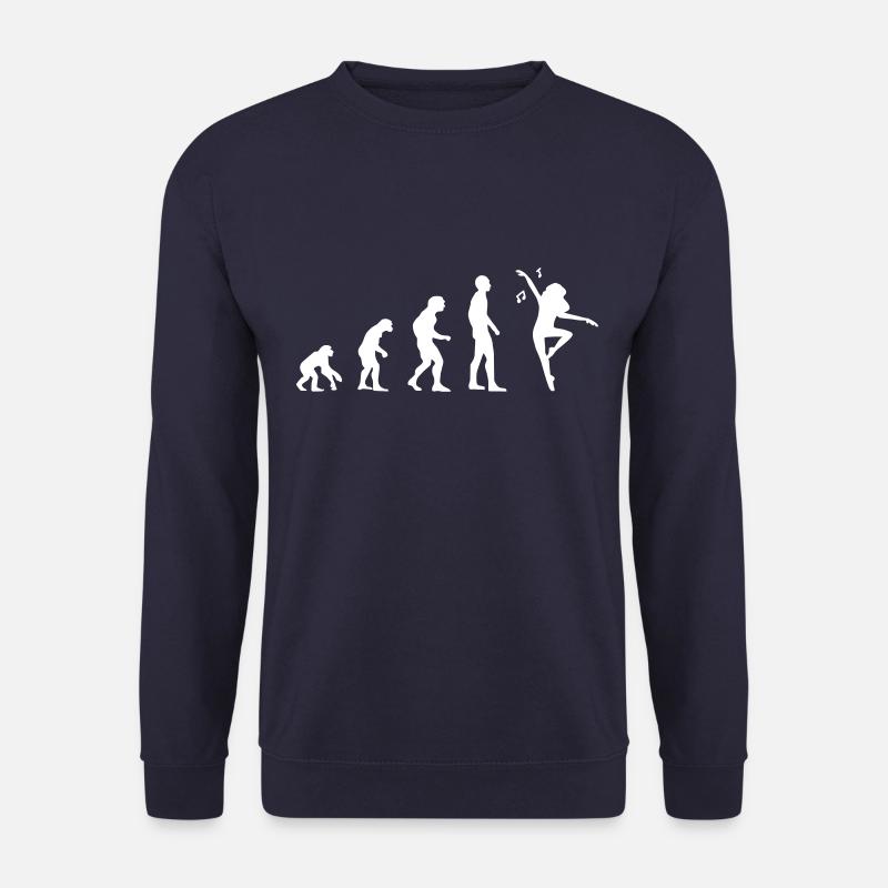 Evolution Ballett Tänzerin - Unisex Pullover - Navy
