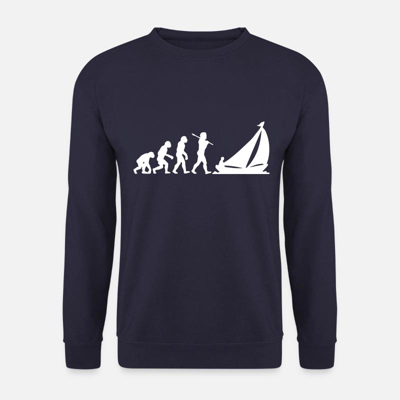 Evolution Sailing - Unisex Sweatshirt - navy