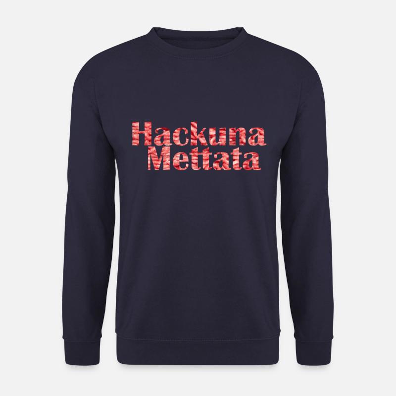 Hack Mett - Unisex Sweatshirt - navy