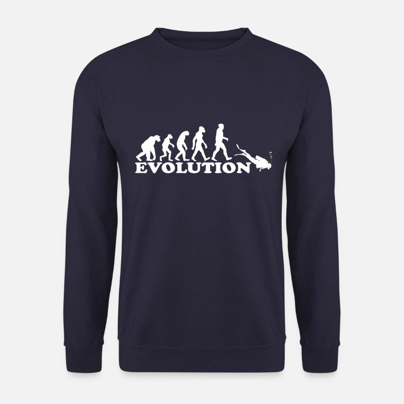 Idée cadeau: Plongée Plongée Plongée - Sweat-shirt Unisexe - marine