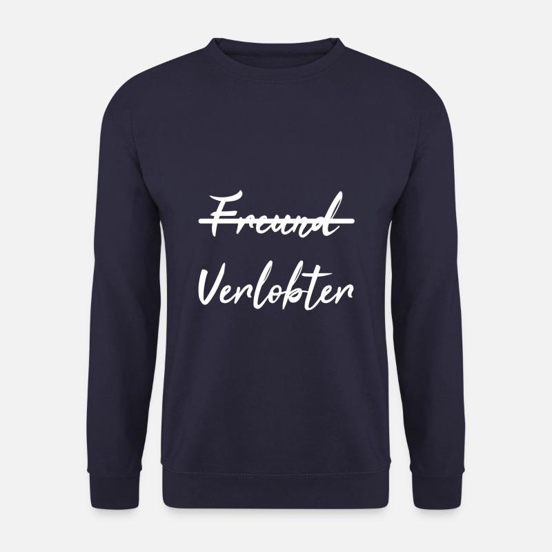 Nicht Freund, sondern Verlobter - Geschenkidee - Unisex Pullover - Navy