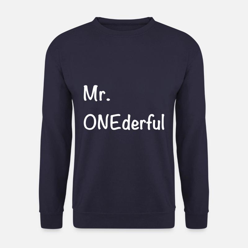 Mr. ONEderful - Unisex Sweatshirt - navy