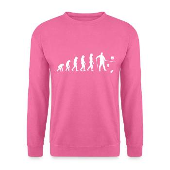 Evolution VR. Sentez le rythme. Entrez le son. - Sweat-shirt Unisexe - rose - Devant