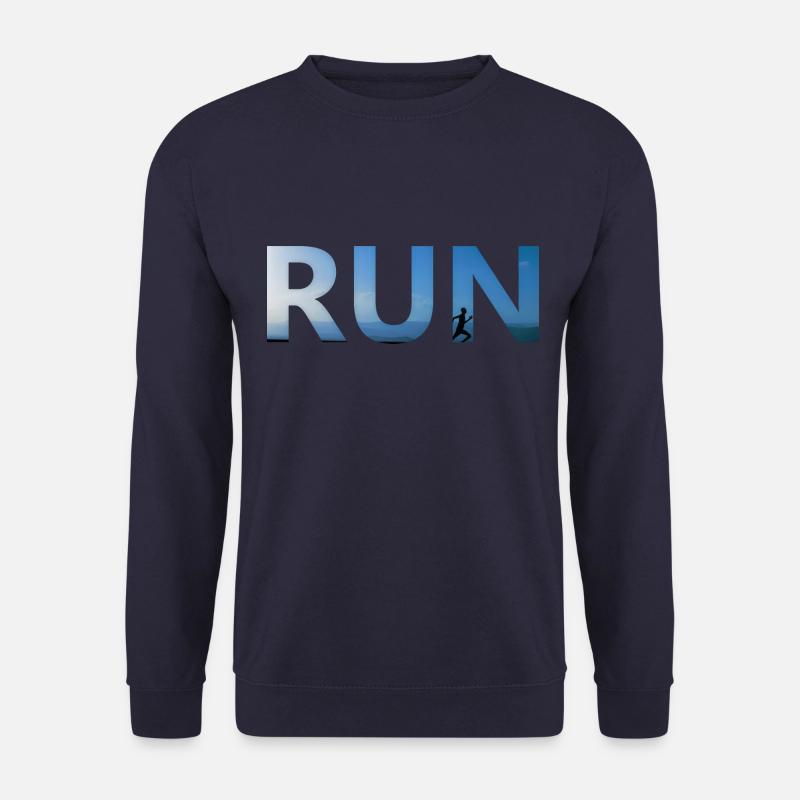 run - Unisex Sweatshirt - navy