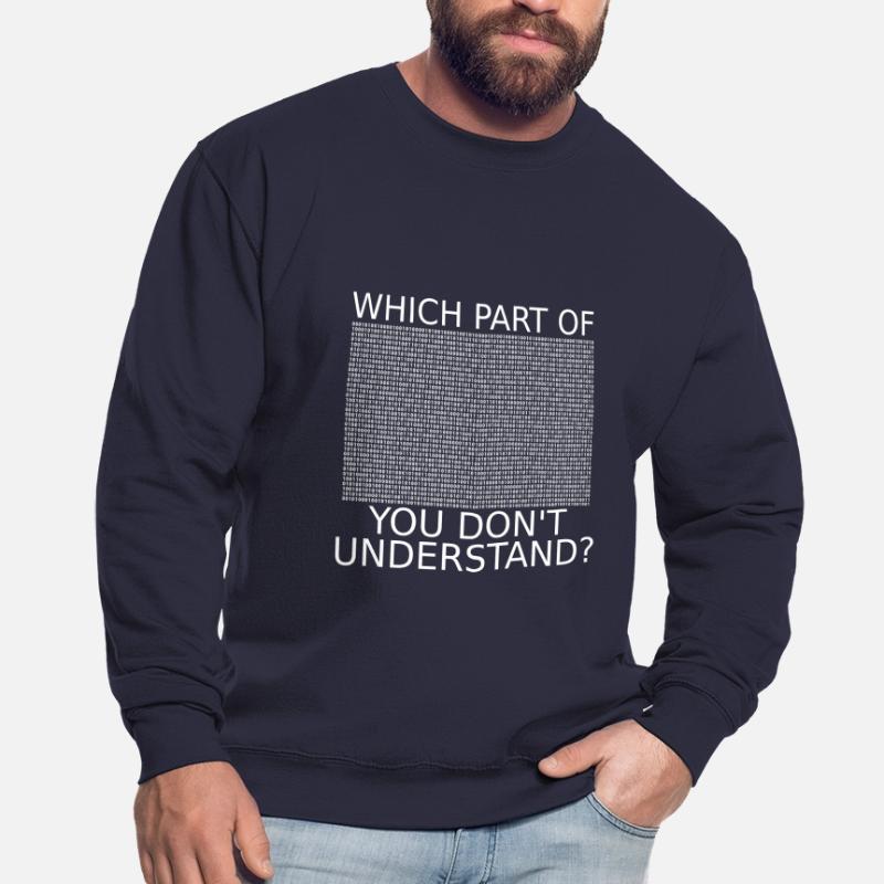 Code binaire | Drôle | | Nerd | Programmeurs Sweat-shirt Unisexe