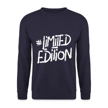 hashtag édition limitée - Sweat-shirt Unisexe - marine - Devant - Alina (178cm) & Michal (187cm)