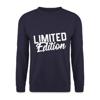 limited edition - Unisex Sweatshirt - navy - Front - Alina (178cm) & Michal (187cm)