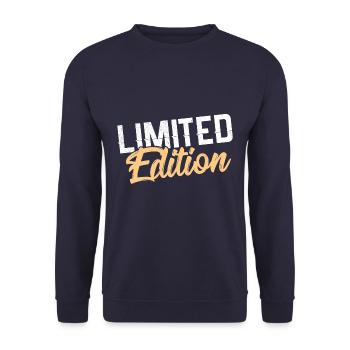 limited edition - Sweat-shirt Unisexe - marine - Devant - Alina (178cm) & Michal (187cm)