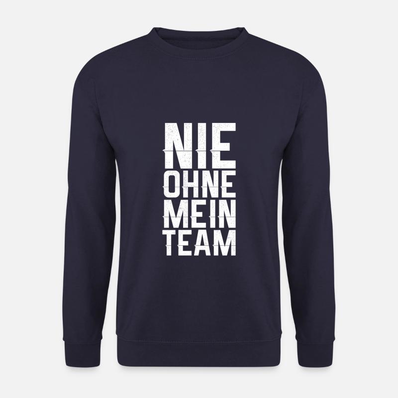 without my team - Unisex Sweatshirt - navy