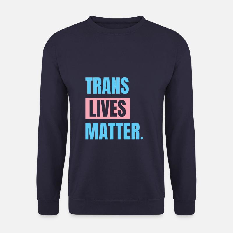 Transgender Design - Unisex Pullover - Navy