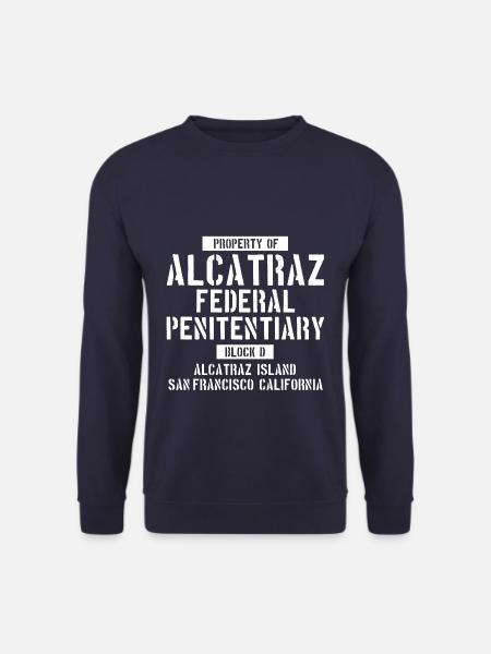 Alcatraz - California - State Prision - The Rock - Unisex Pullover - Navy