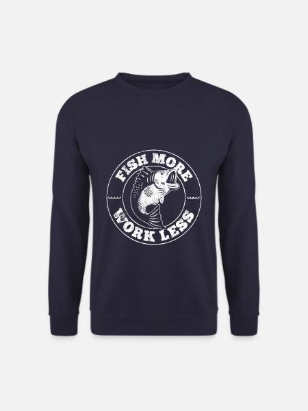 Pêcher poisson dire poisson - Sweat-shirt Unisexe - marine
