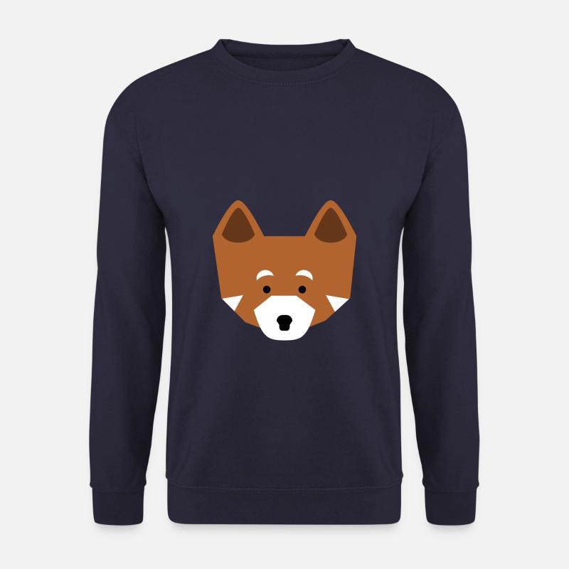 Tiere Rotfuchs Süß Kinder Natur Zoo Geschenkidee - Unisex Pullover - Navy