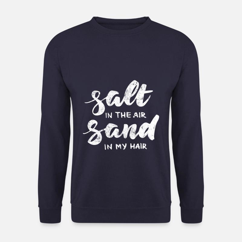 Salz Sand Strand Sommer - Unisex Pullover - Navy