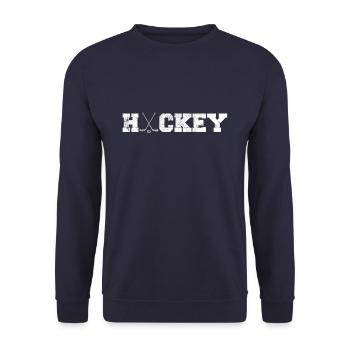 Hockey Icehockey - Unisex Pullover - Navy - Vorne - Alina (178cm) & Michal (187cm)