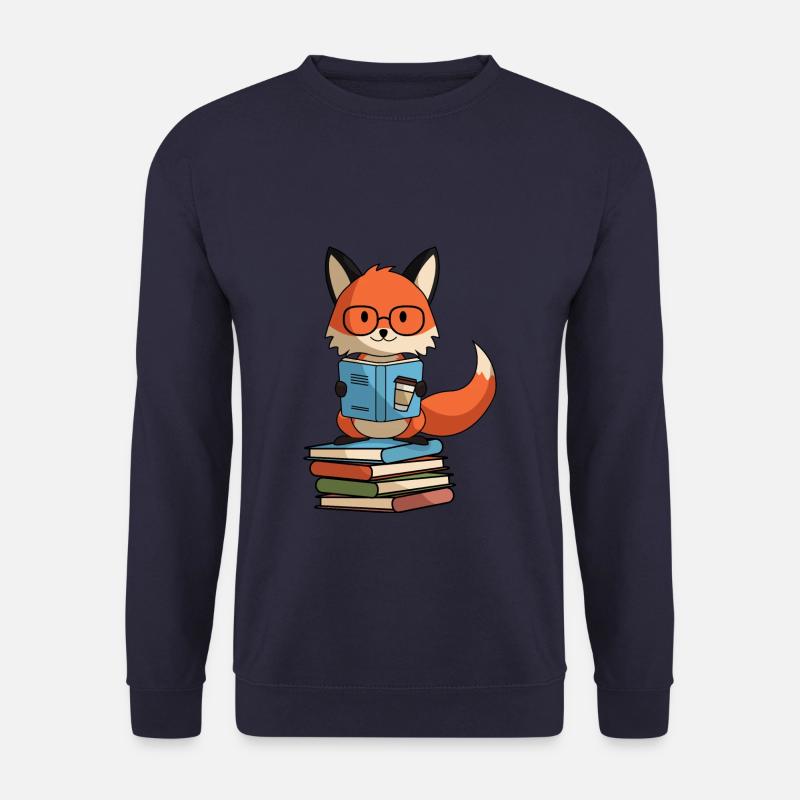 Schlaufuchs smarter fox - Unisex Sweatshirt - navy