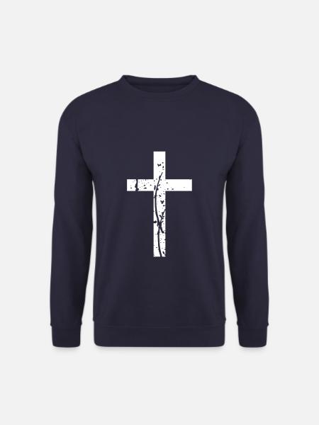 kreuz symbol - Unisex Pullover - Navy