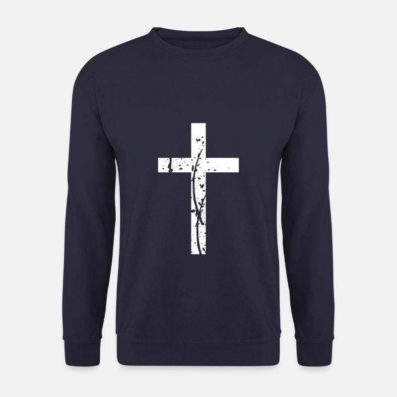 kreuz symbol - Unisex Pullover - Navy
