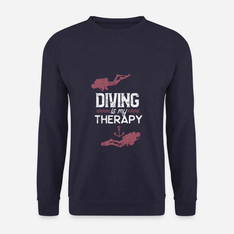 Dive diving - Unisex Sweatshirt - navy