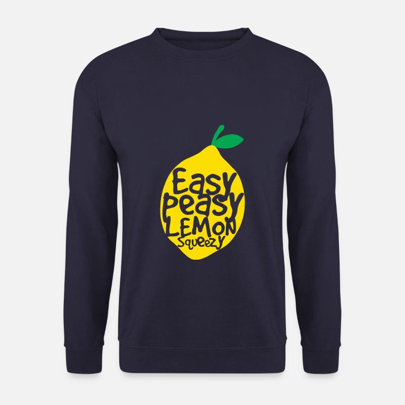 easy peasy lemon squeezy - Unisex Sweatshirt - navy
